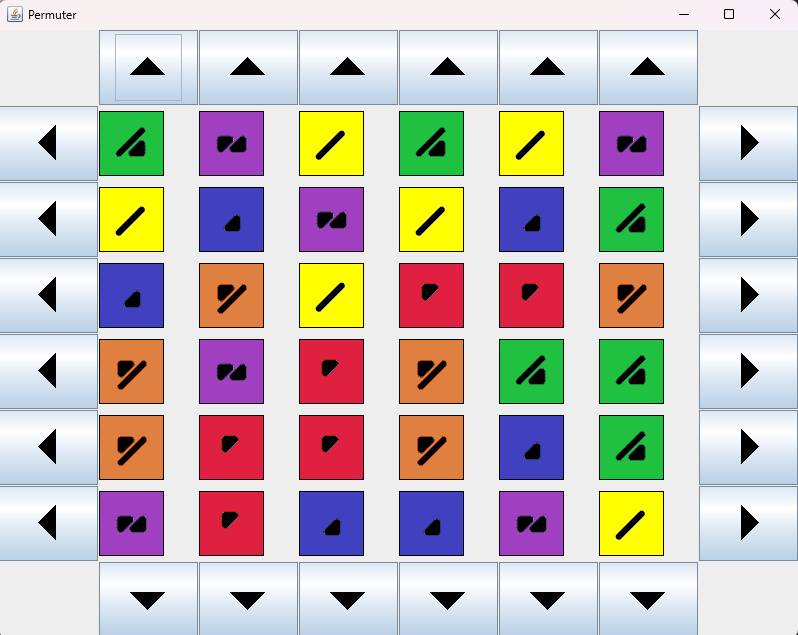 Capture d'écran du projet